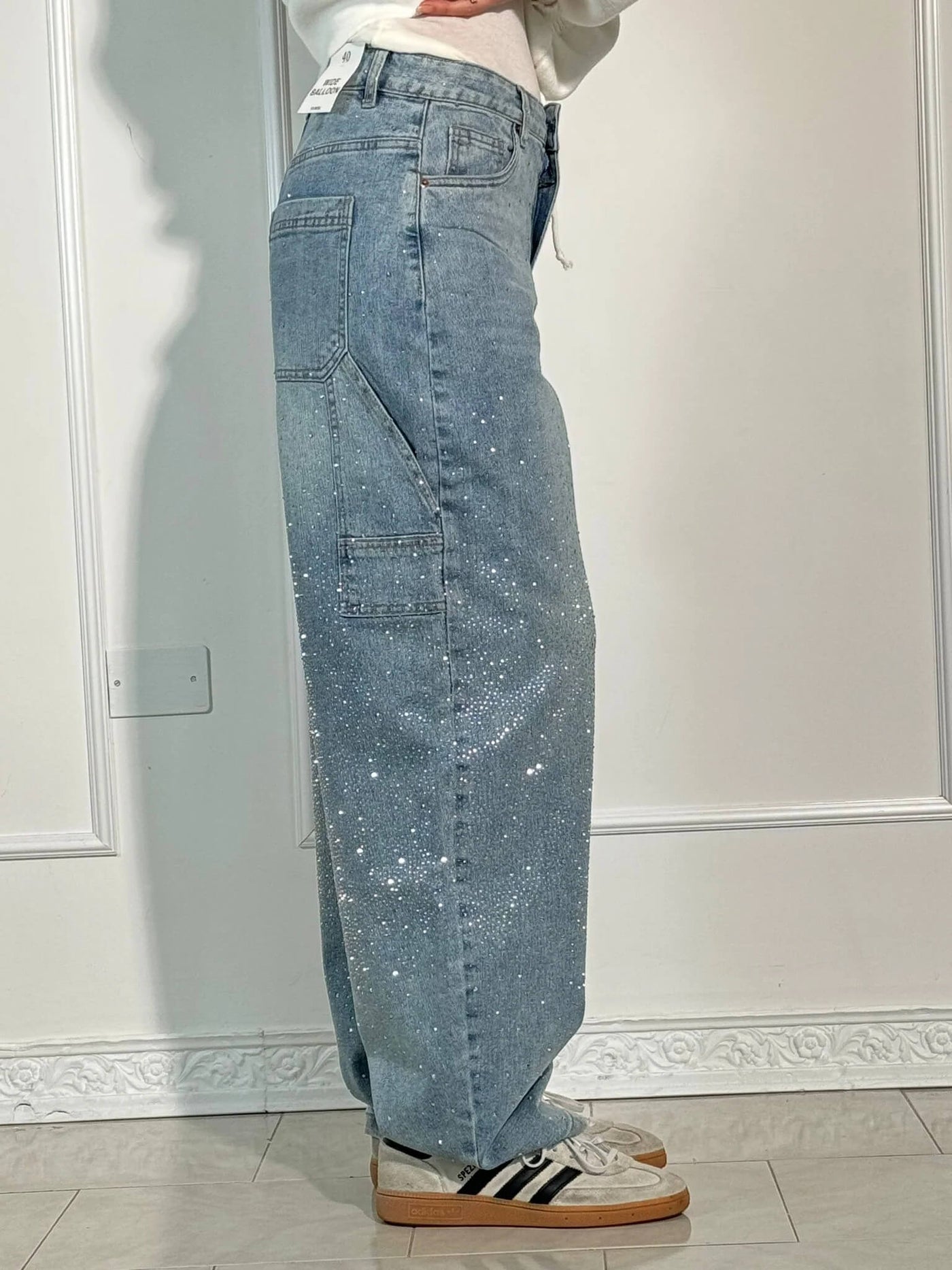 Balloon™ | Shiny Denim Jeans