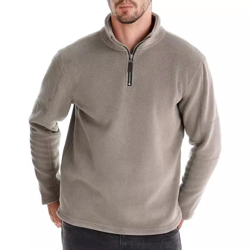 Joshua | Quarter-Zip Fleece Sweater