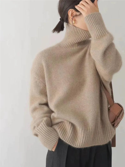 Isabella | Comfortable Cashmere Turtleneck