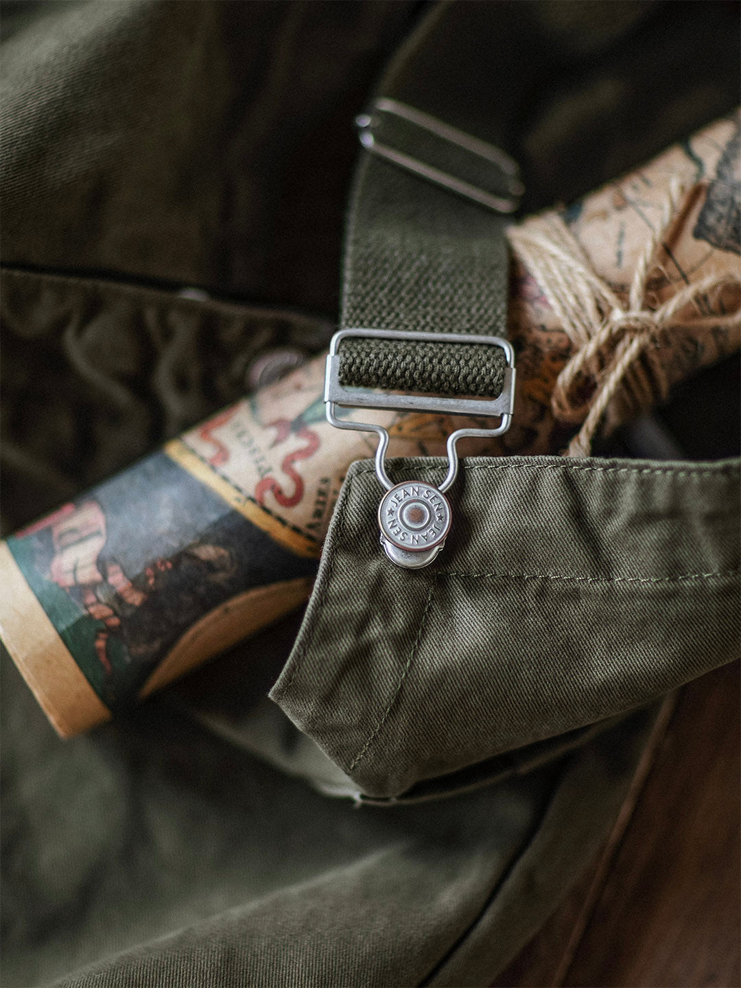 Craftsman Dungarees with Patch Pockets for Men