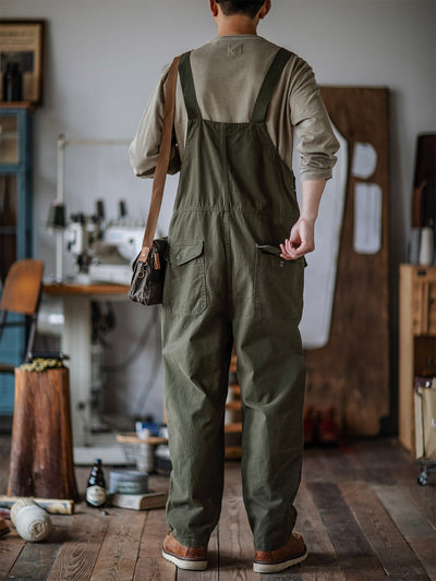 Craftsman Dungarees with Patch Pockets for Men