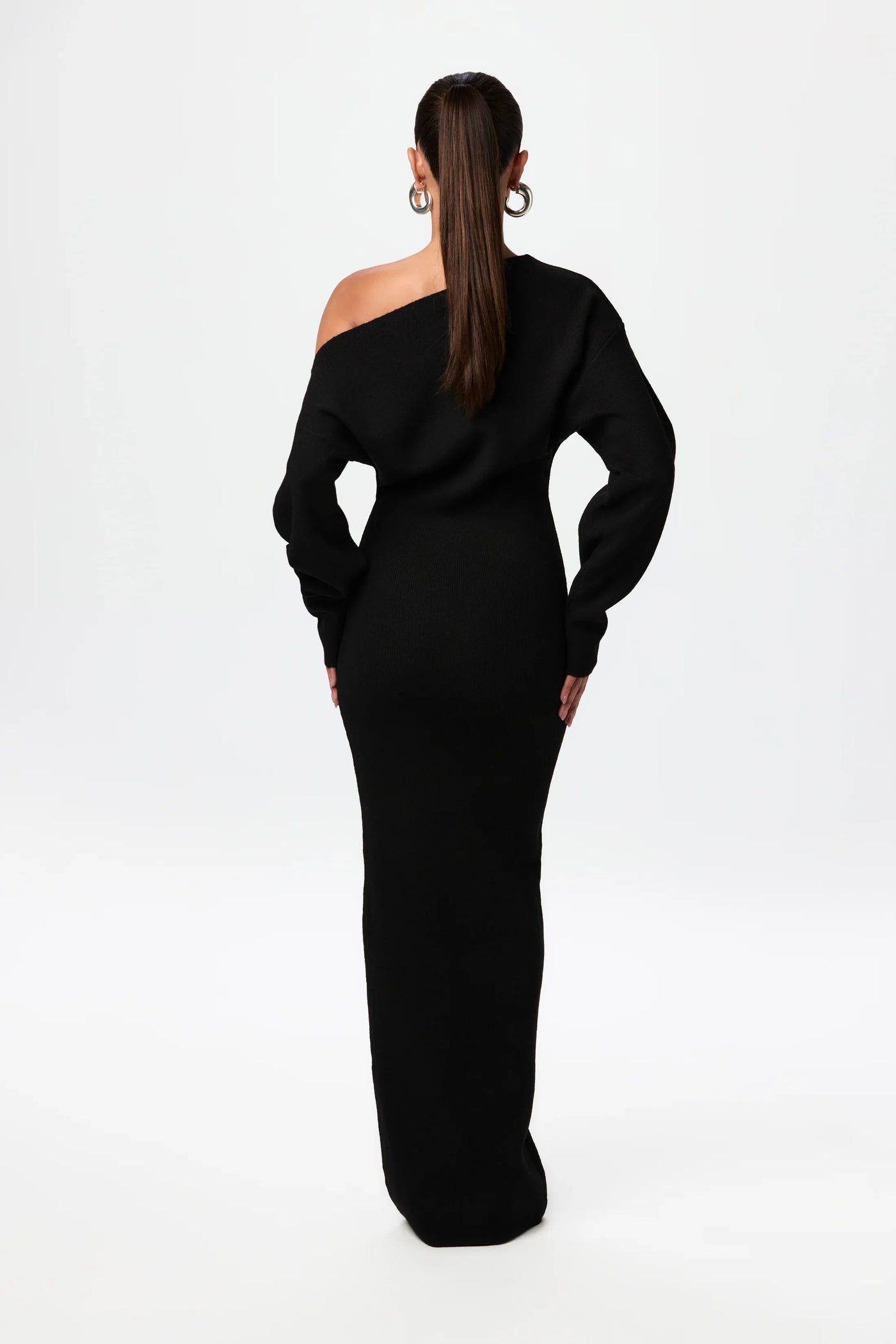 Ida™ | Off Shoulder Sweater Dress