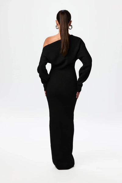 Ida™ | Off Shoulder Sweater Dress