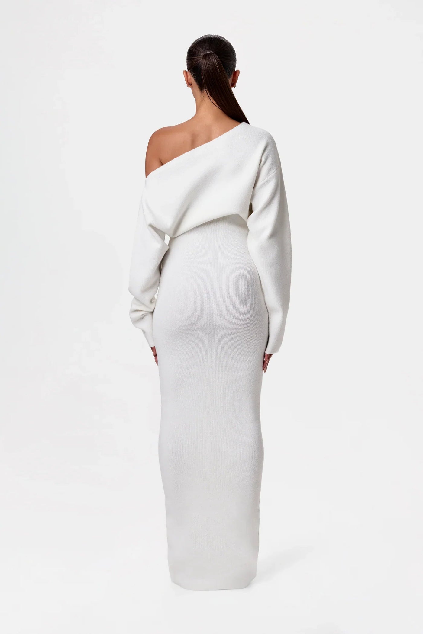 Ida™ | Off Shoulder Sweater Dress