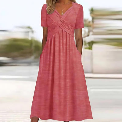 Carmen™ | Midi Dress with Tummy Coverage