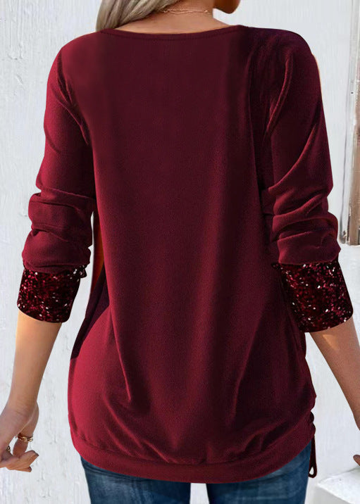 Cora | Stylish Sequin Glitter Top