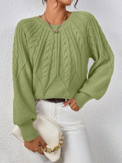 Hannah | Scandinavian Twisted Knit Sweater