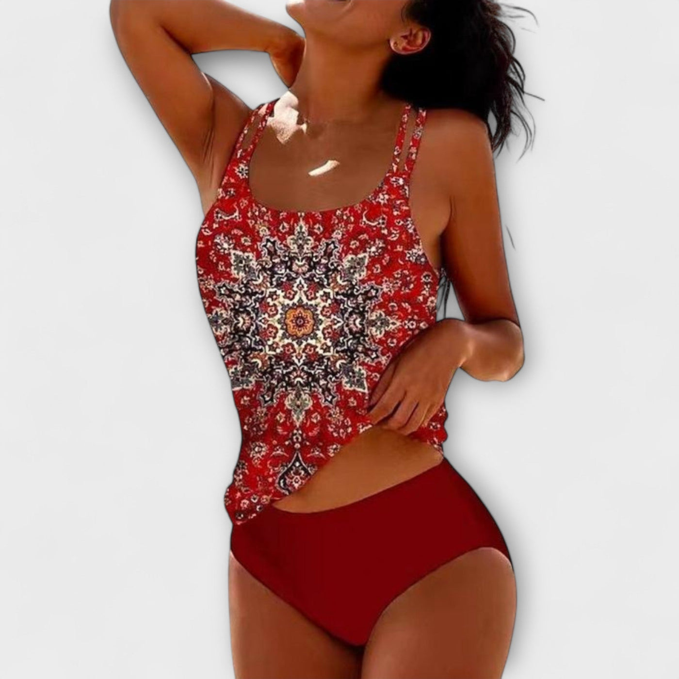 Lina™ | Elegant Curving Swimsuit Set