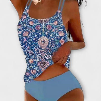 Lina™ | Elegant Curving Swimsuit Set