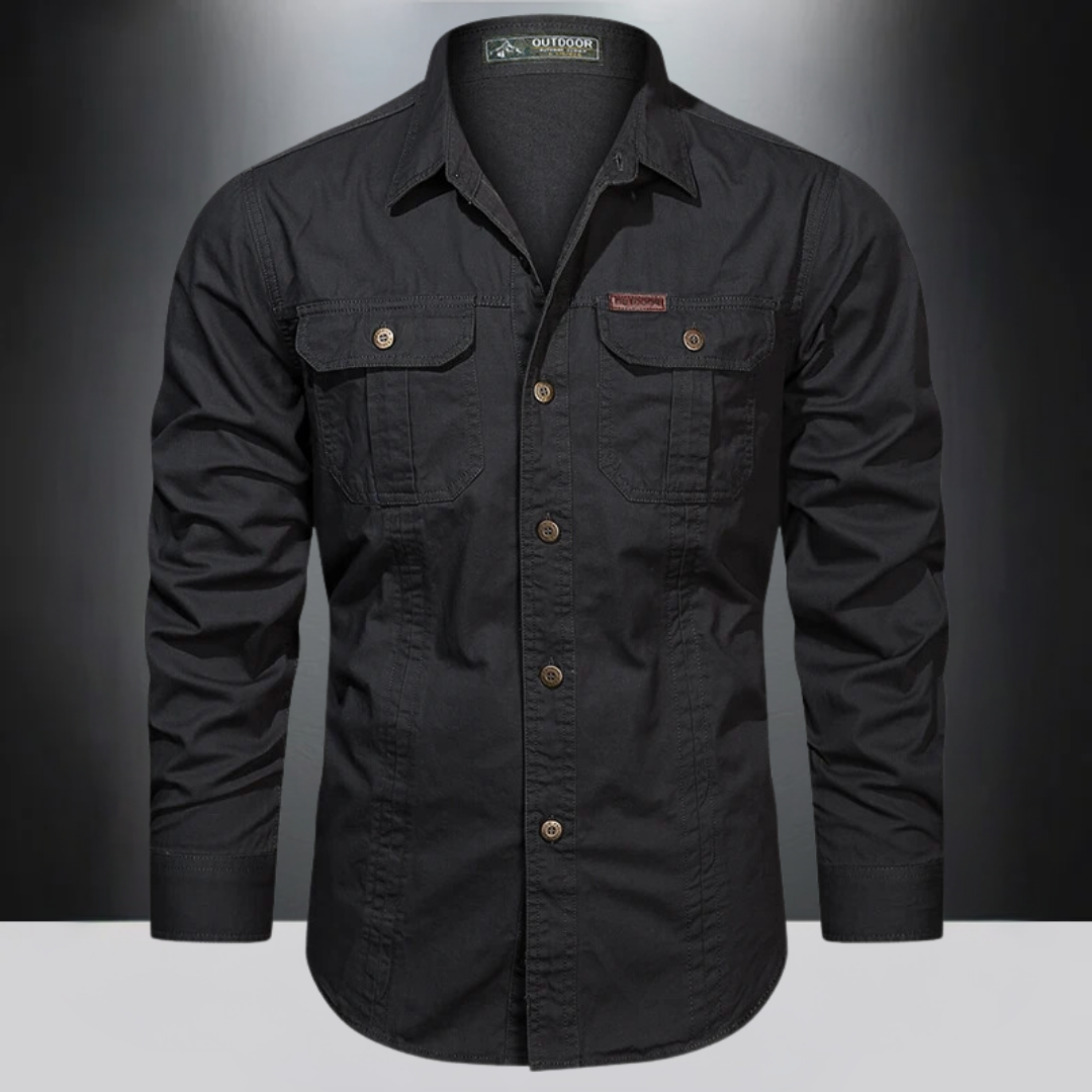 Fitz | Cotton Cargo Shirt