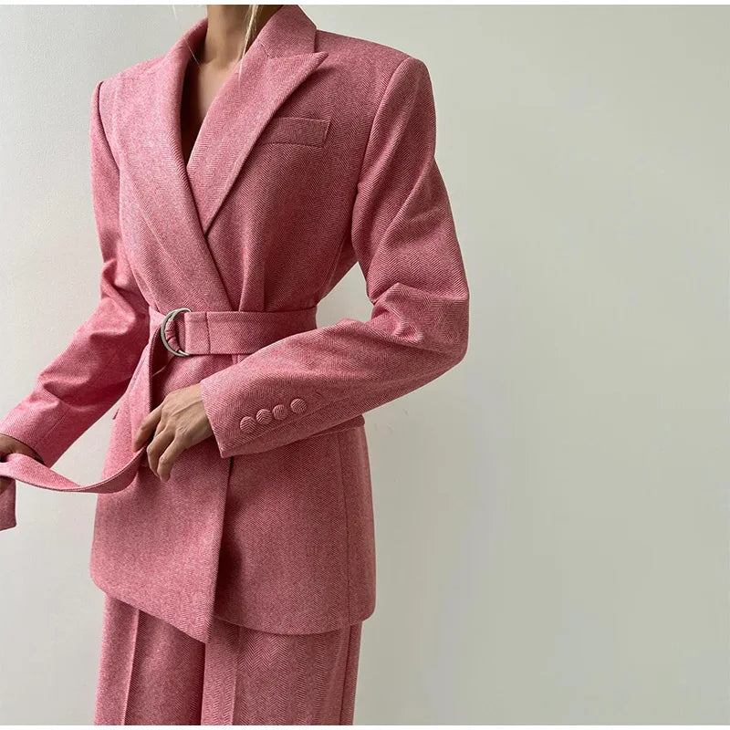 Élodie-Lys™ | 3-Piece Set (Corset, Blazer & Trousers)