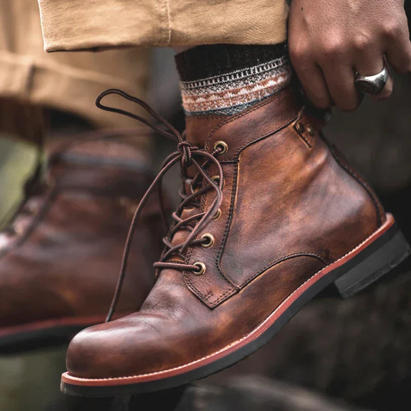 Fanum | Retro Round Nose Men's Boots