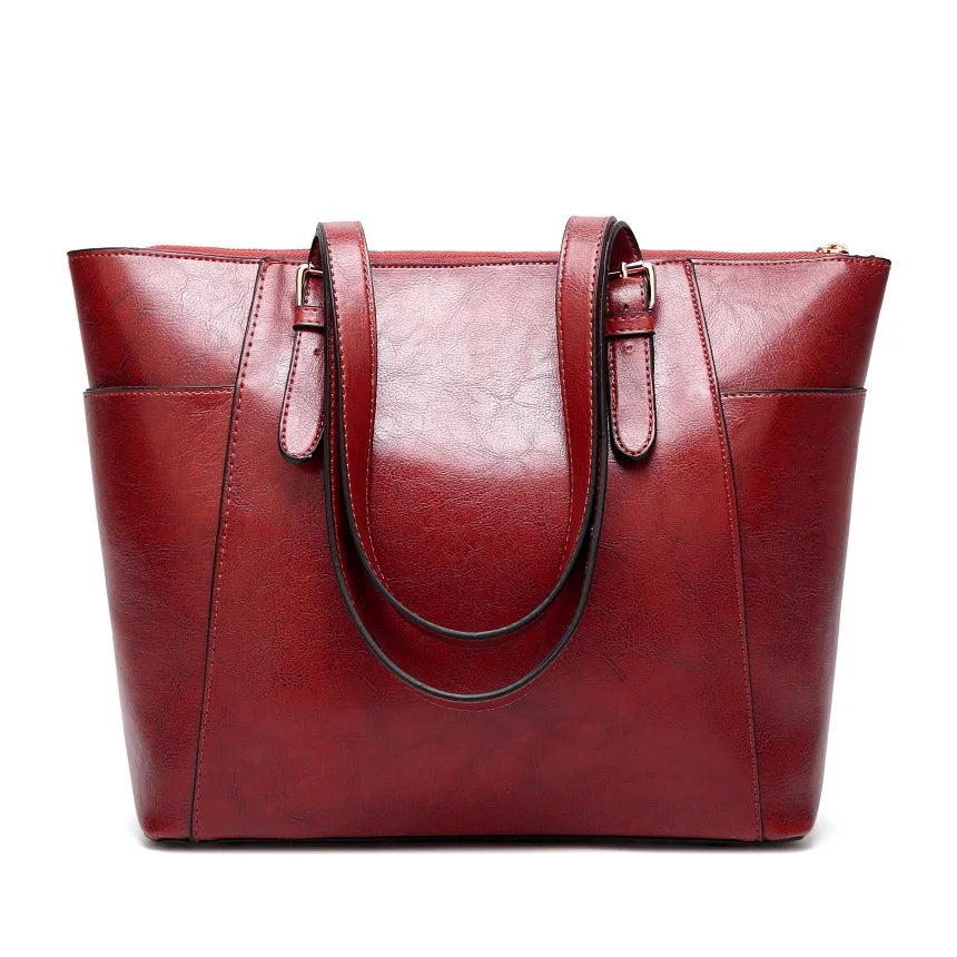 GERTRUDE | VINTAGE LEATHER BAG