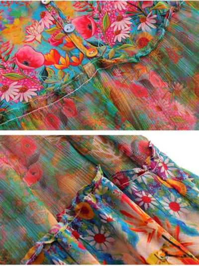 Eira - Floral Boho Dress