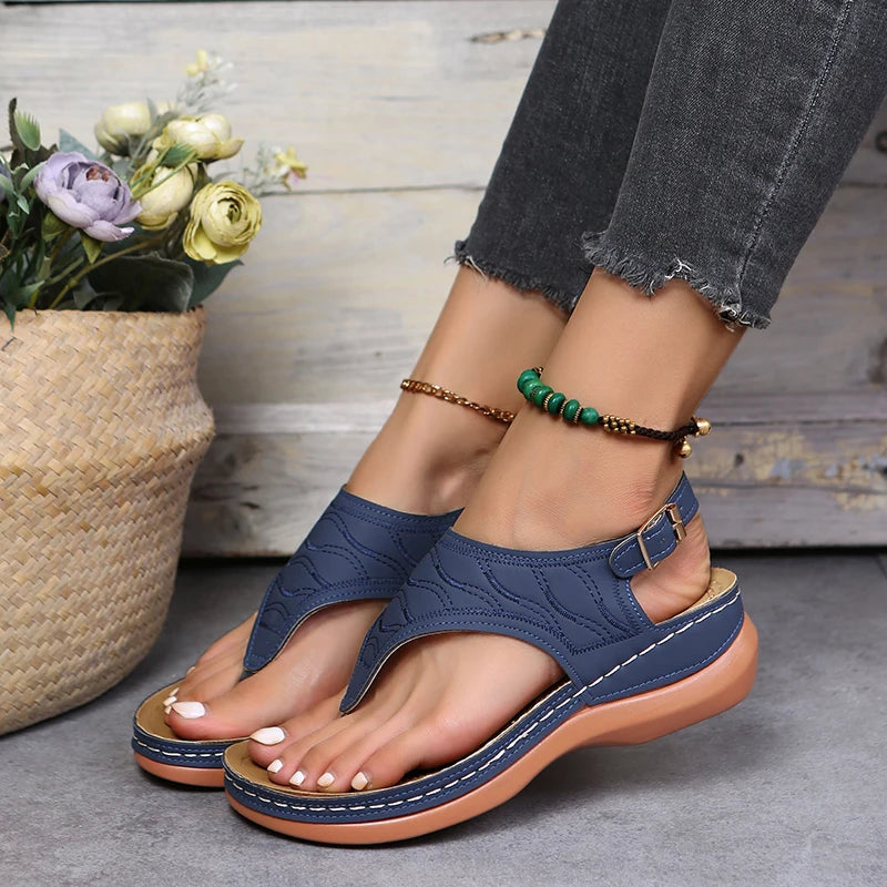 Saya ™ | Orthopaedic Wedge Sandals
