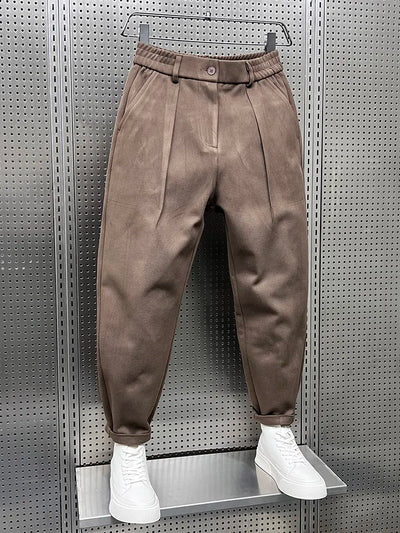 Vallier™ | Elegant Mottled Trousers