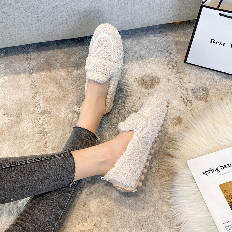 Grey | Woolen Slippers