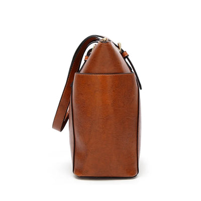 GERTRUDE | VINTAGE LEATHER BAG