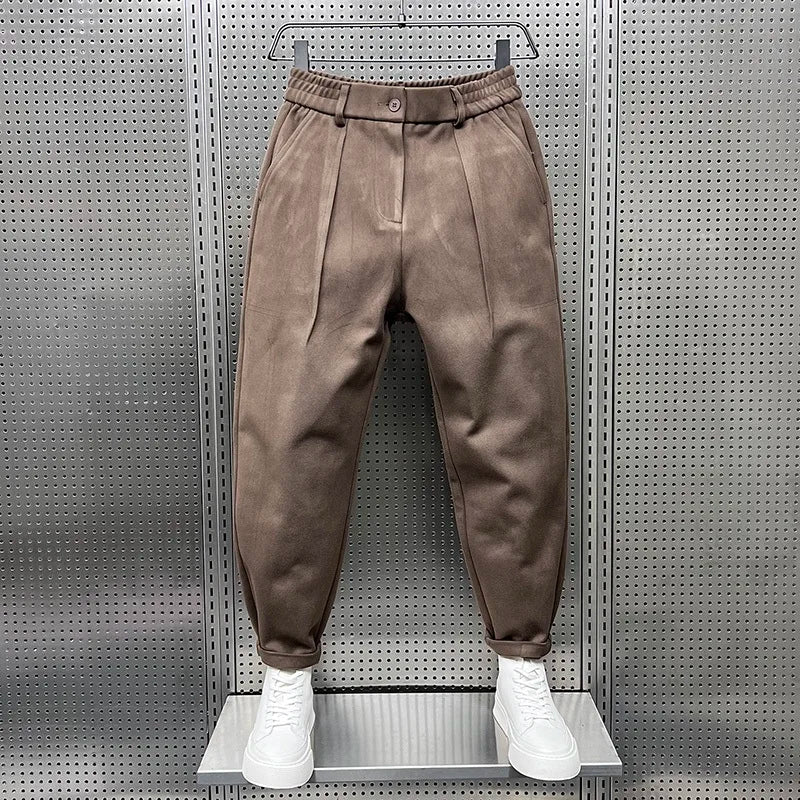Vallier™ | Elegant Mottled Trousers