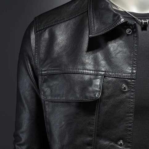 Stalen™ | Stylish Leather Spring Jacket