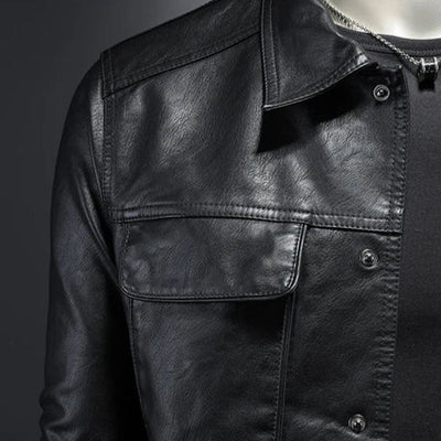 Stalen™ | Stylish Leather Spring Jacket