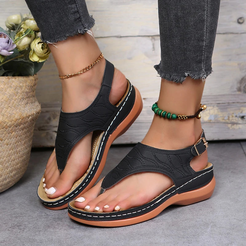 Saya ™ | Orthopaedic Wedge Sandals