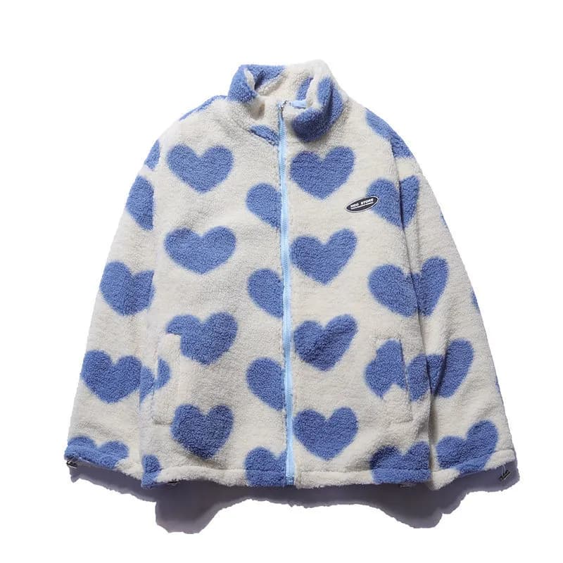 Anni | Double-Sided Heart Coat