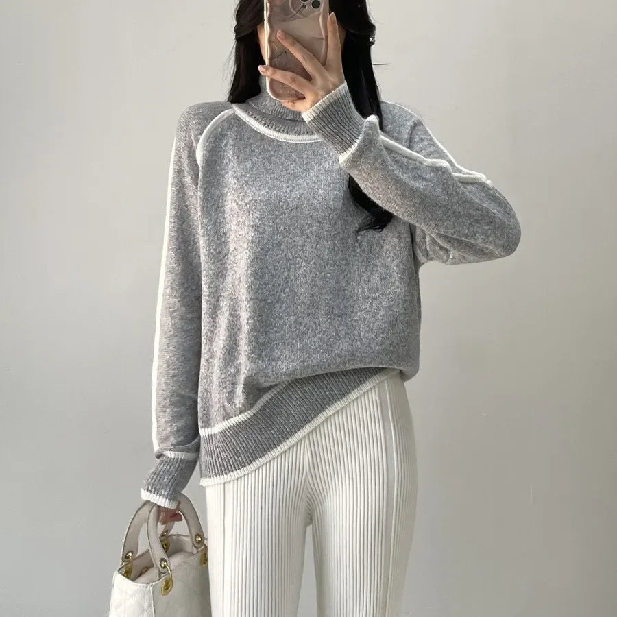 Lena | Warm & Comfortable Turtleneck Sweater