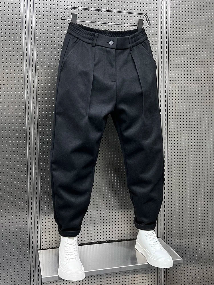 Vallier™ | Elegant Mottled Trousers