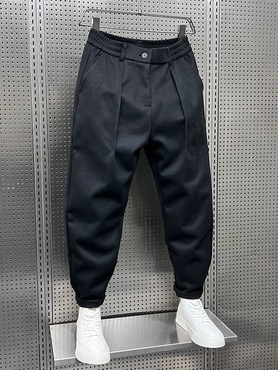 Vallier™ | Elegant Mottled Trousers