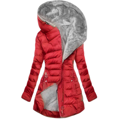 ChillGlam™ | Oversized Hooded Puffer Elegance