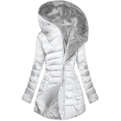 ChillGlam™ | Oversized Hooded Puffer Elegance
