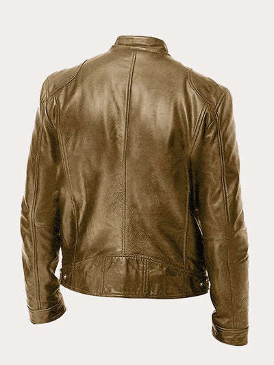 Mario | Casual Leather Jacket
