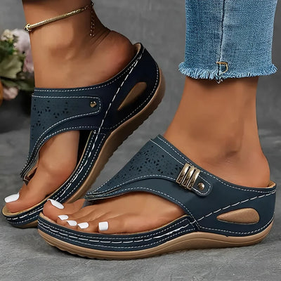 Kaya™ | Orthopaedic Leather Sandals with Arch Support