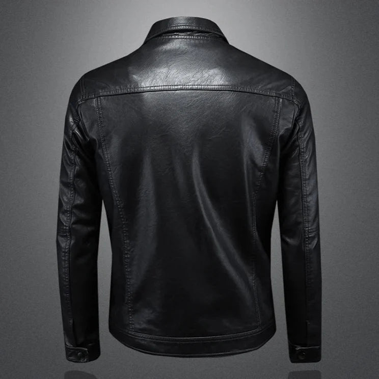 Stalen™ | Stylish Leather Spring Jacket