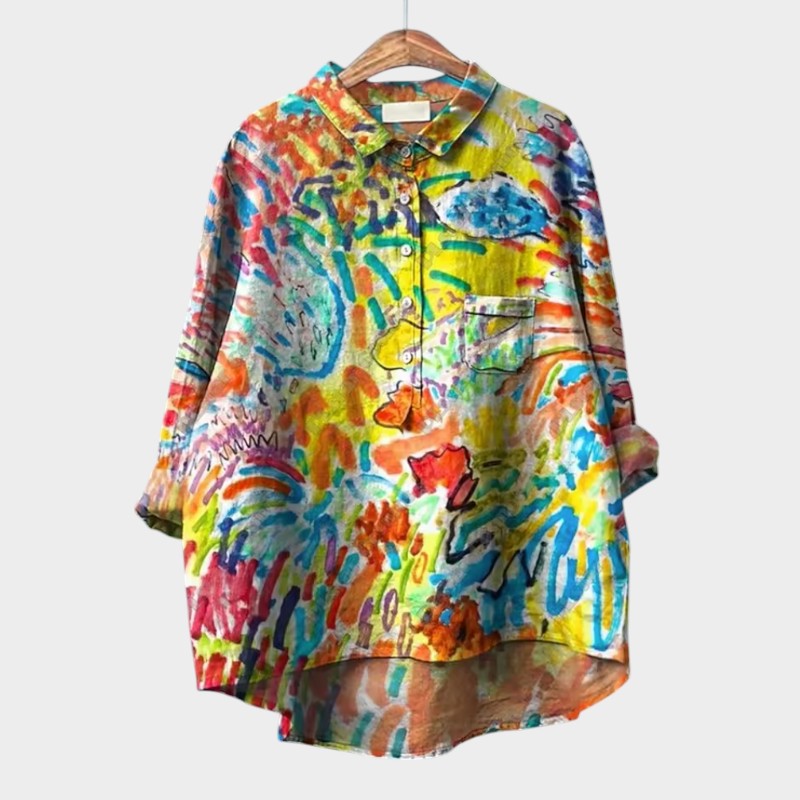 Liv™ | Stylish Cotton Blouse