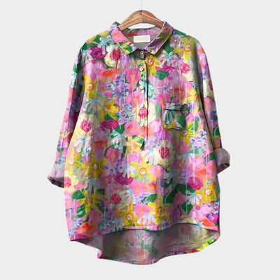 Lena™ | Stylish Cotton Blouse