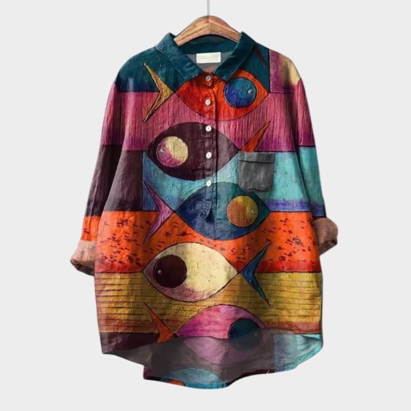 Mariska™ | Stylish Cotton Blouse