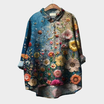 Lena™ | Stylish Cotton Blouse
