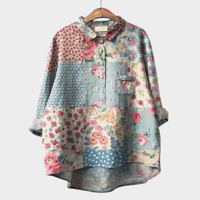 Lena™ | Stylish Cotton Blouse