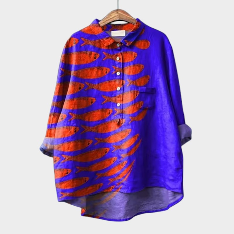 Mariska™ | Stylish Cotton Blouse