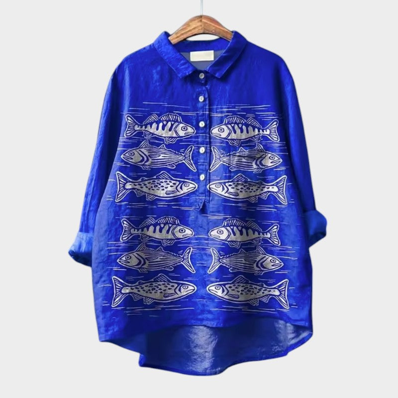 Mariska™ | Stylish Cotton Blouse
