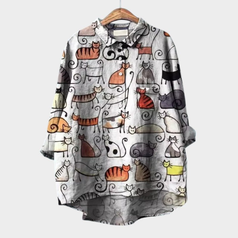 Mariska™ | Stylish Cotton Blouse