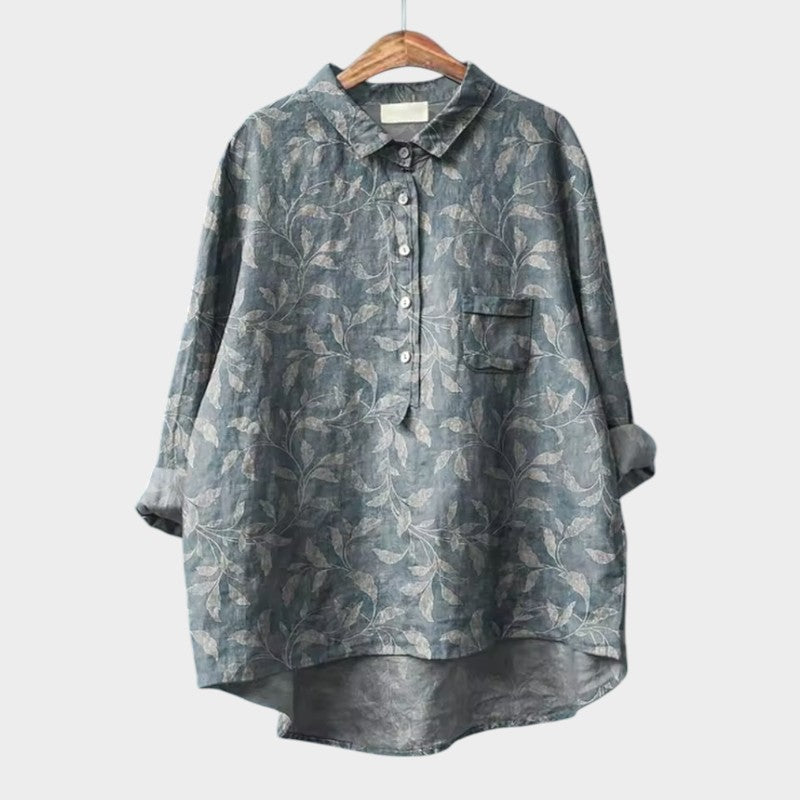 Lena™ | Stylish Cotton Blouse