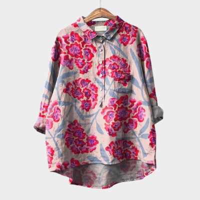 Lena™ | Stylish Cotton Blouse