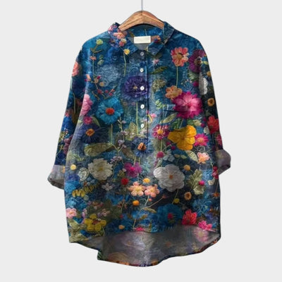 Lena™ | Stylish Cotton Blouse
