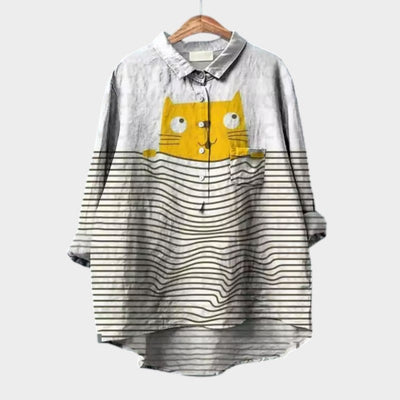 Jenny™ | Stylish Cotton Blouse