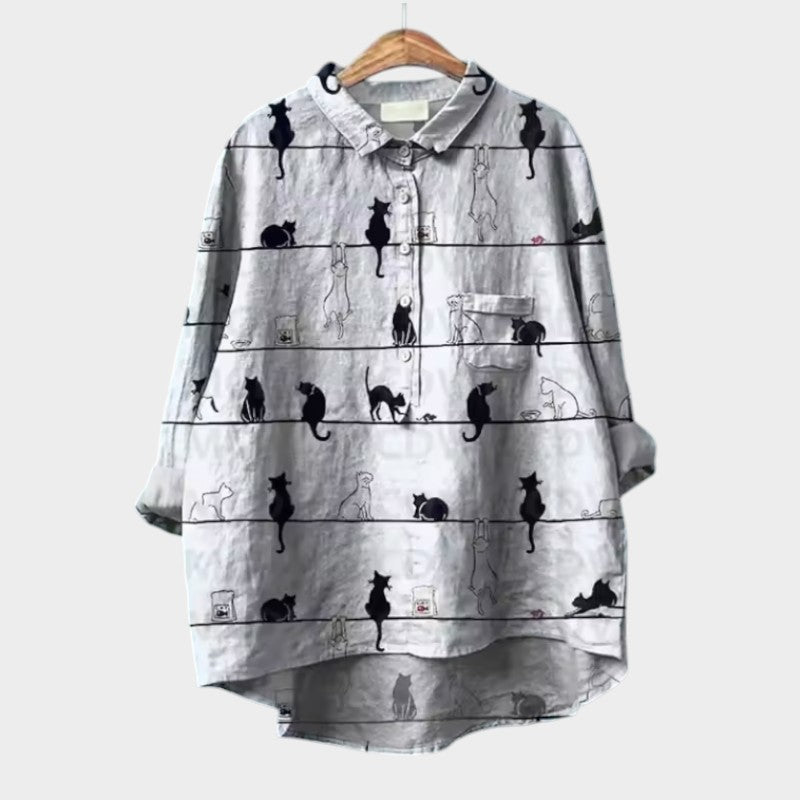 Jenny™ | Stylish Cotton Blouse