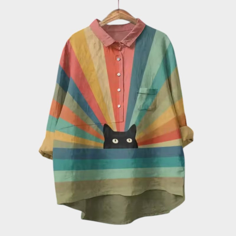 Jenny™ | Stylish Cotton Blouse