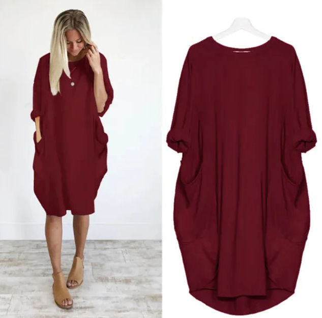 Eeli™ | Comfortable Dress with Pockets